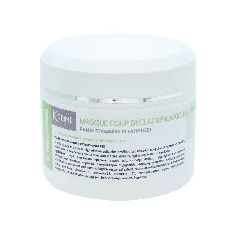 Masque Coup d'Eclat Rénovateur et Hydratant 150ml - K-Reine