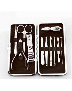 Trousse Soins Onglerie 11 Pièces : Soins Ongles et Cuticules