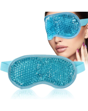 Masque Froid Yeux - Anti Cernes - Anti Poches - Anti Gonflement - Soins Visage