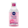 Nivea Eau Micellaire Biphasée Aqua Rose 400ml Visage Yeux Lèvres
