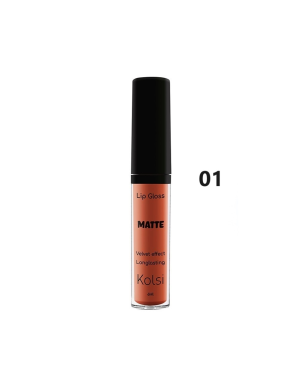 Kolsi Lip Gloss Matte Gloss 01