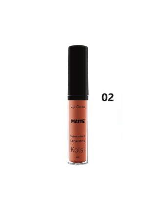 Kolsi Lip Gloss Matte Gloss 02