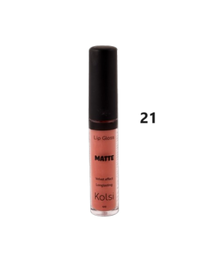 Kolsi Lip Gloss Matte Gloss 21