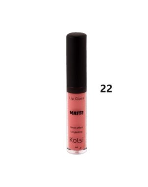 Kolsi - Matte Lip Gloss - 22