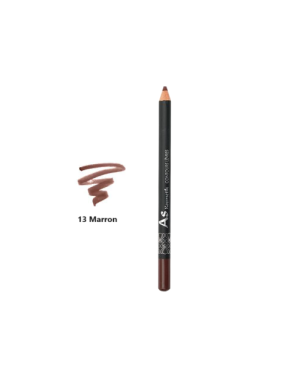 AS Kozmetik - Crayon à Lèvres N°13 Marron - Maquillage Lèvres