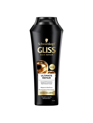 Gliss Shampoing Ultimate Repair - Cheveux secs/très abîmés 400ml