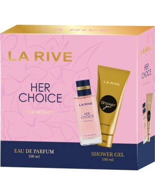 La Rive - Her Choice - Coffret Eau de Parfum 100ml + Gel Douche 100ml