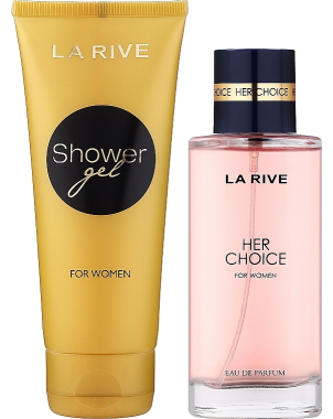 La Rive - Her Choice - Coffret Eau de Parfum 100ml + Gel Douche 100ml