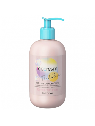 Conditionner Pro Volume 300ml Cheveux Fins Volume - Inebrya Ice Cream