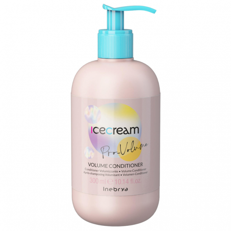 Conditionner Pro Volume 300ml Cheveux Fins Volume - Inebrya Ice Cream