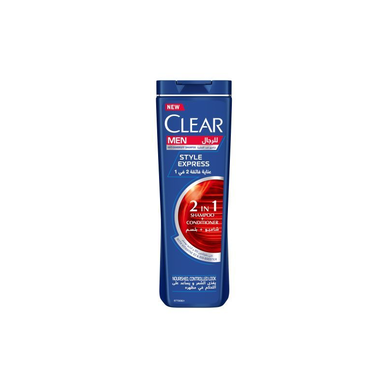 Clear Shampoing Homme Chute Cheveux 2 en 1