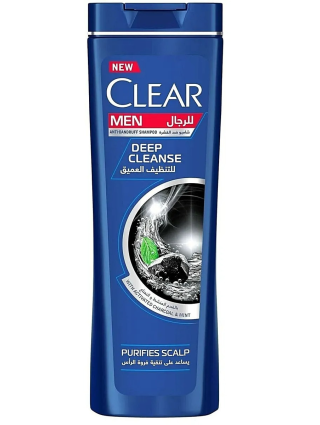 Clear Shampoing Homme Charbon Menthe 200ml