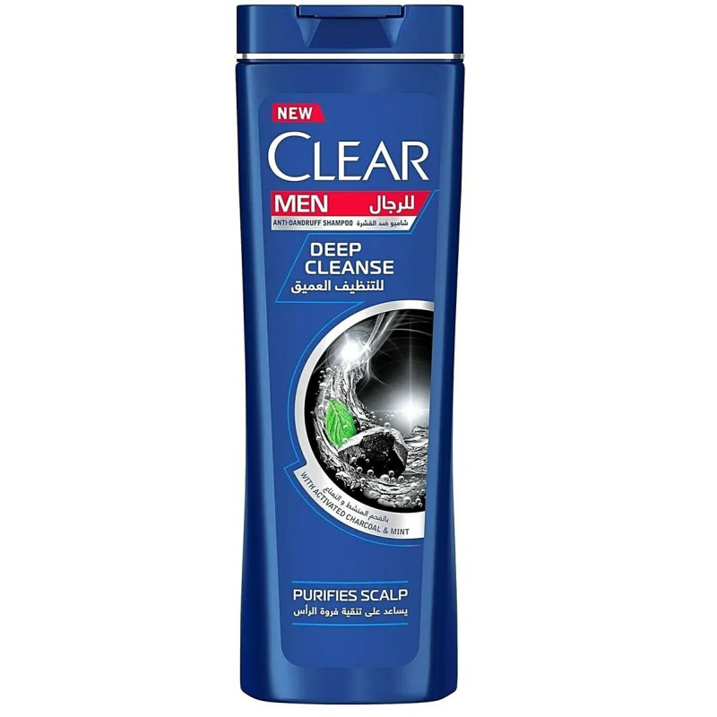 Clear Shampoing Homme Charbon Menthe 200ml