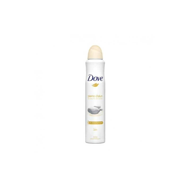 Dove Déodorant Pierre d'Alun Beurre de Karité 250ml Odeur Fraiche