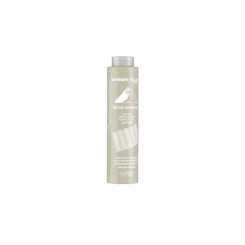 Shampoing Argile Vert 400ml - Techno Care - Cheveux Gras