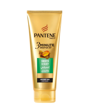 Pantene Conditionner Masque Smooth & Silkey xxxml - Cheveux Secs Frisés