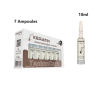 7 Ampoules 10ml Lotion Kératine - TechnoCare Cheveux Frisés et Endommagés