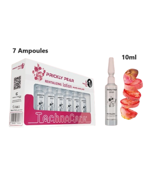 10 Ampoules 10ml Lotion Figue de Barbarie - Cheveux Sensibles et Secs