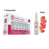 7 Ampoules 10ml Lotion Figue de Barbarie - TechnoCare Cheveux Sensibles et Secs