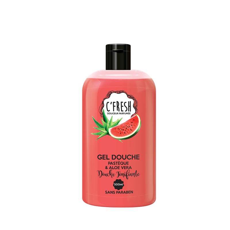 C'Fresh - Gel Douche 500ml - Pastèque et Aleo Vera