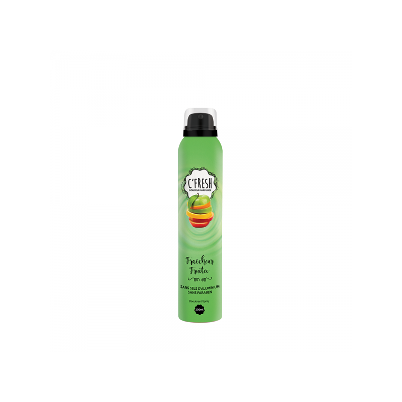 C'Fresh - Déodorant Spray 200ml - Fraîcheur Fruitée