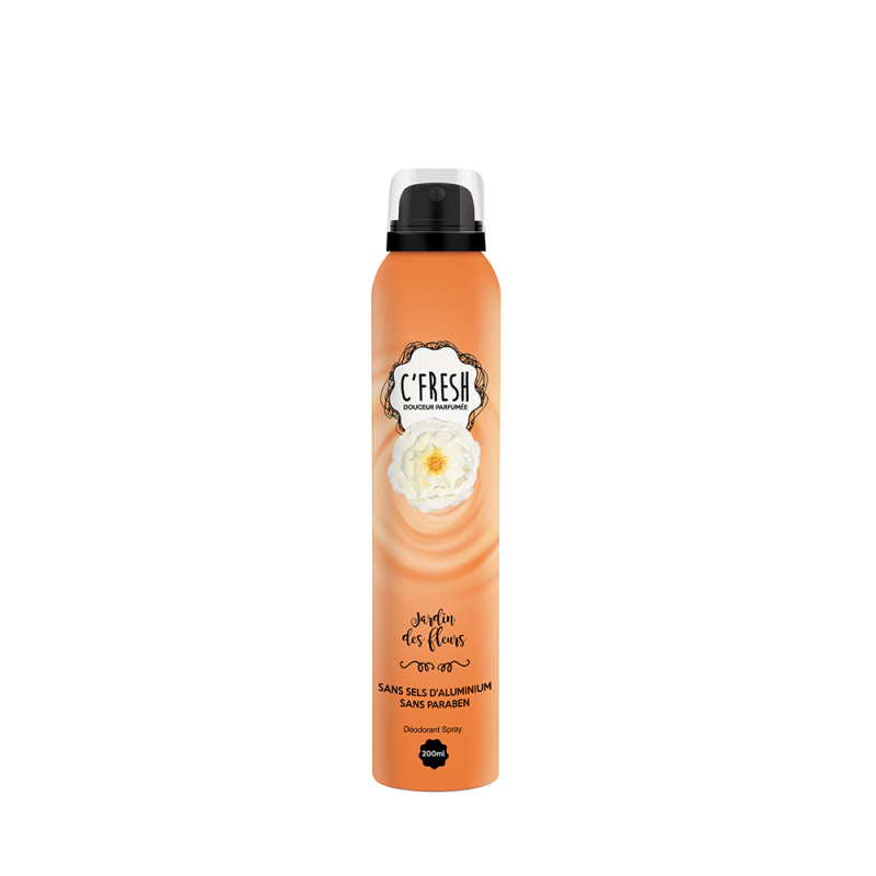 C'Fresh - Déodorant Spray 200ml - Jardin des Fleurs