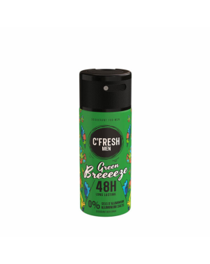 C'Fresh - Déodorant Spray Homme 150ml - Green Breeze