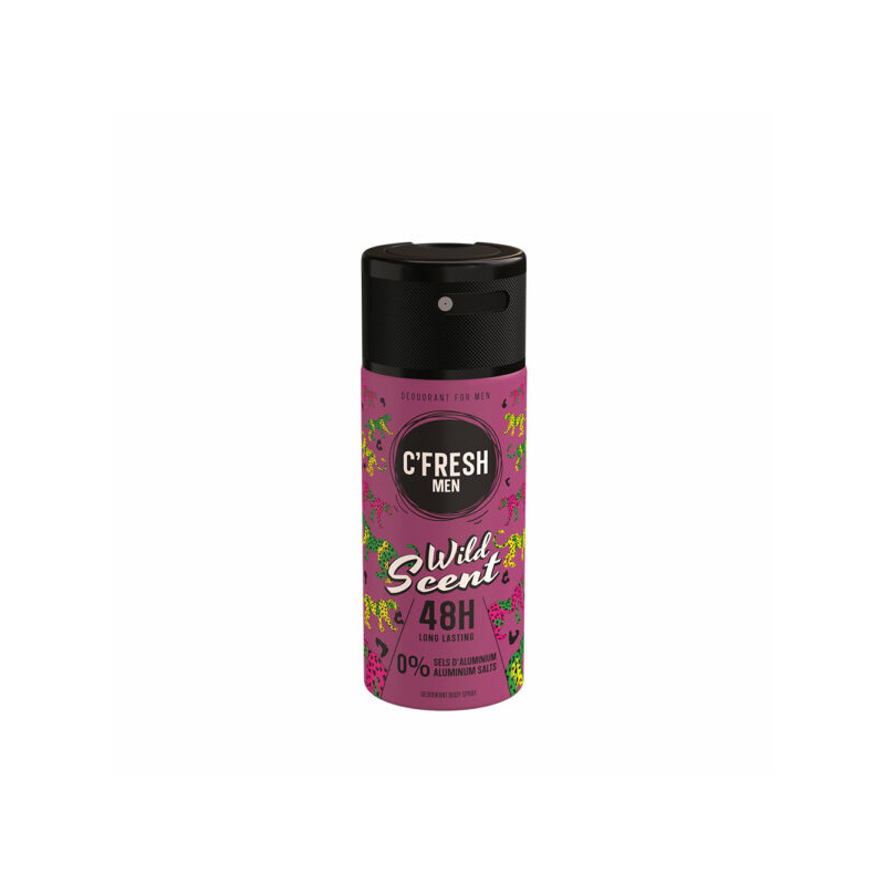 C'Fresh Déodorant Spray Homme Wild Scent 150ml