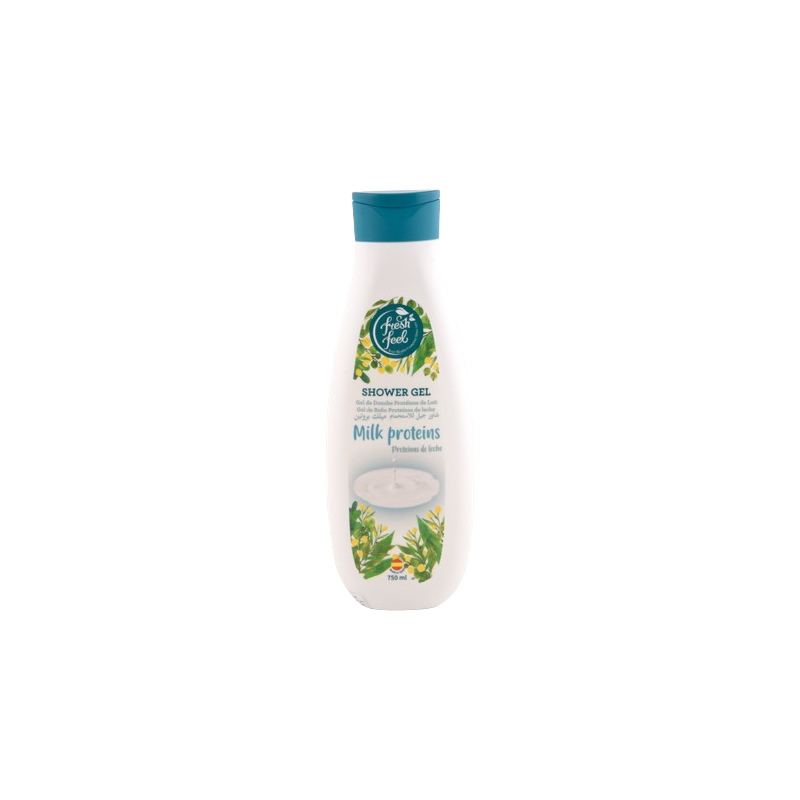 Fresh Feel - Gel Douche 750ml - Milk Proteins