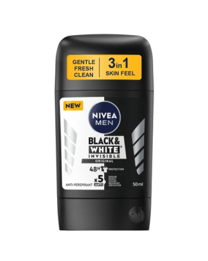 Nivea Stick Déodorant Homme 50ml - Masculine Black & White