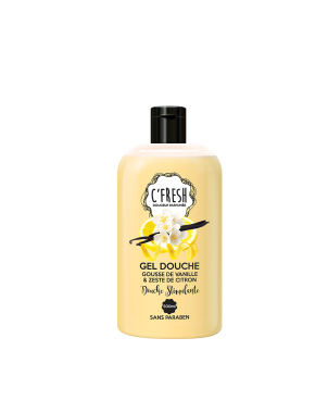 C'Fresh - Gel Douche 500ml - Gousse de Vanille & Zeste de Citron