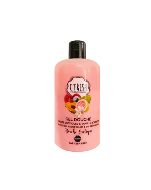 C'Fresh - Gel Douche 500ml - Fruits Exotiques & Vanille Bourbon