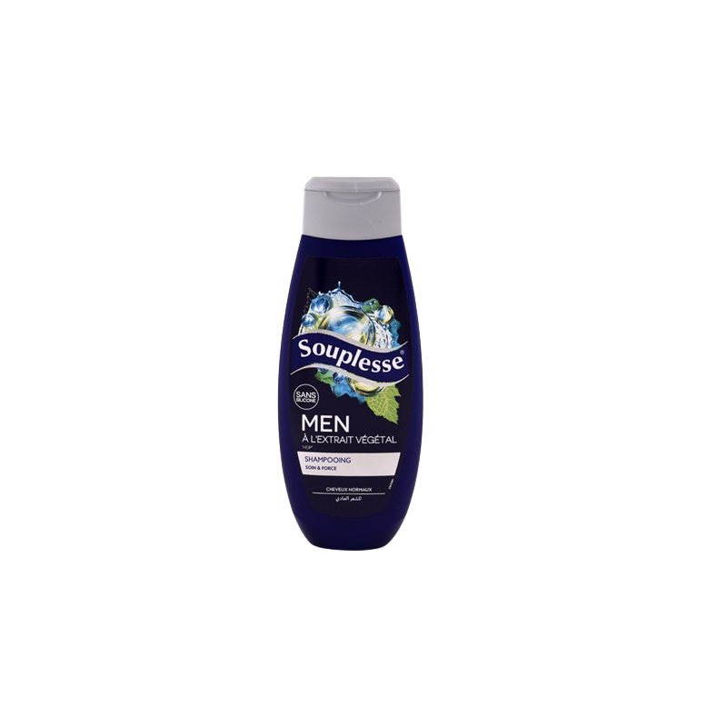 Souplesse Shampoing Homme 2en1 350ml - Cheveux Normaux