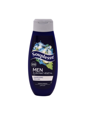 Souplesse Shampoing Homme 2en1 350ml - Cheveux Normaux