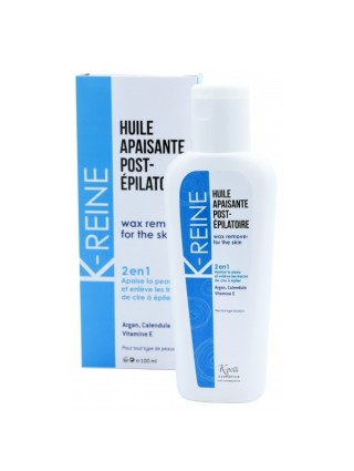 K-Reine Huile Apaisante Calmante Post-Épilatoire 100ml Huile d'Argan