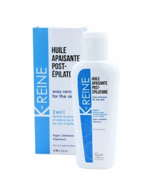 K-Reine Huile Apaisante Calmante Post-Épilatoire 100ml Huile d'Argan