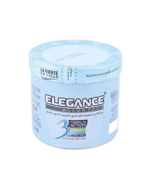 Elegance Triple Action Gel Styling Hair Bleu 250ml - Gel Coiffure Cheveux pour Hommes