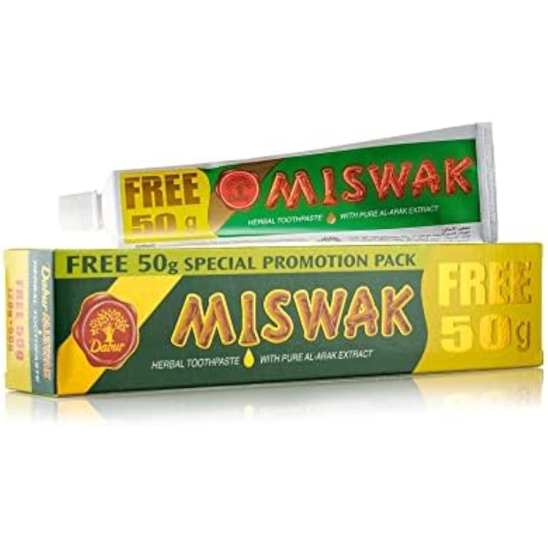 Dabur Meswak Dentifrice Herbal 150ml 50+ Hygiène Dentaire