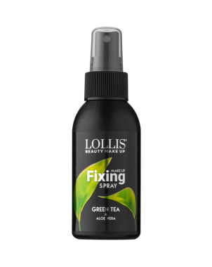 Lollis - Spray Fixateur de Maquillage Thé Vert & Aloe Vera 100ml