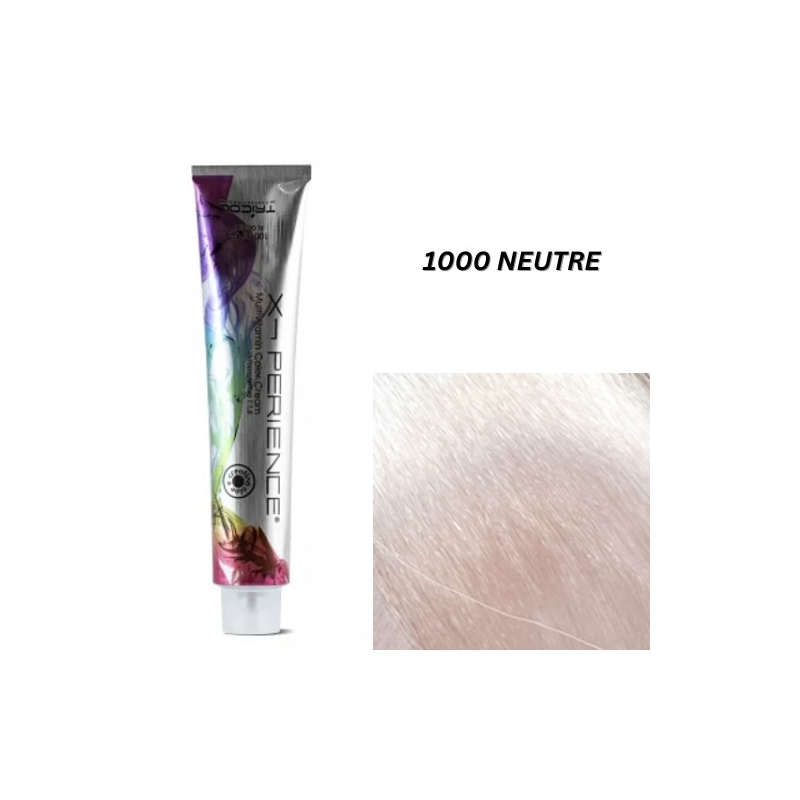 X-Perience Color Cream ° 1000 - Neutre - Coloration Cheveux