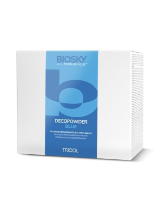 Biosky Poudre Décolorante Bleu 500g - Coloration Cheveux Mèches