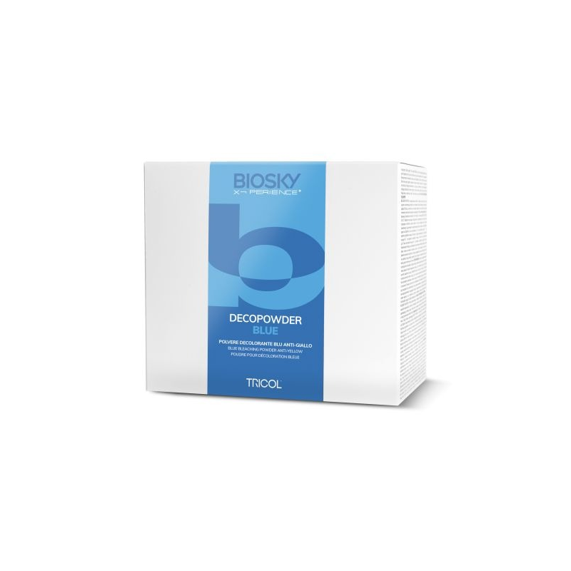 Biosky Poudre Décolorante Bleu 500g - Coloration Cheveux Mèches