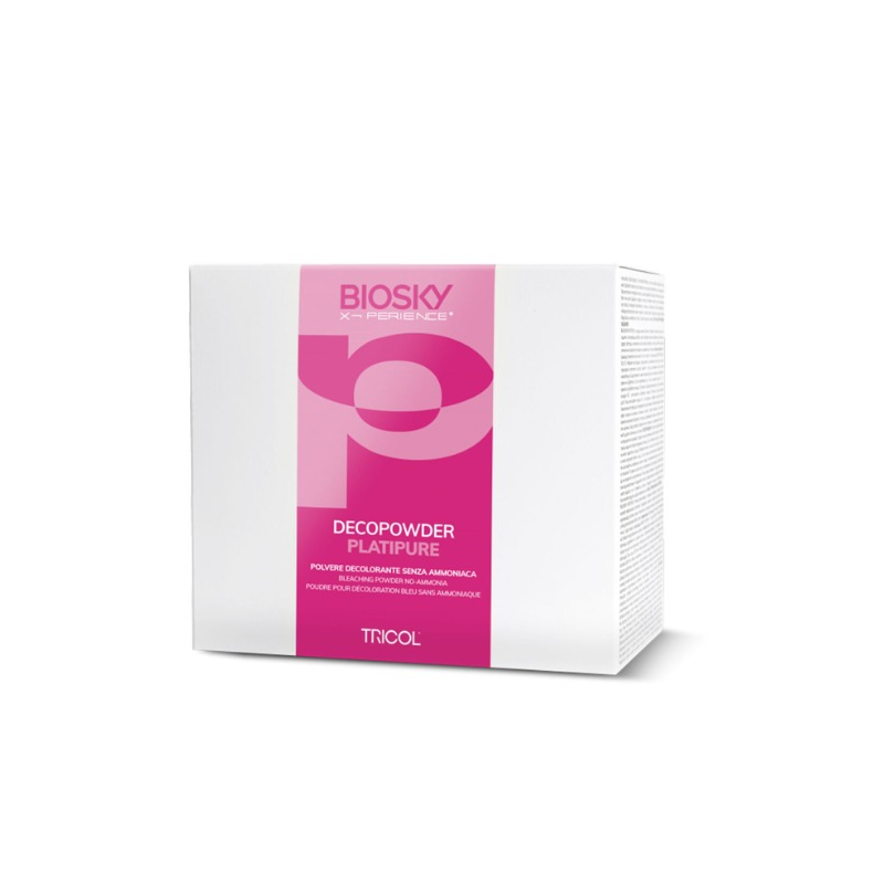 Biosky Poudre Décolorante Sans Ammoniac 500g - Coloration Cheveux Mèches