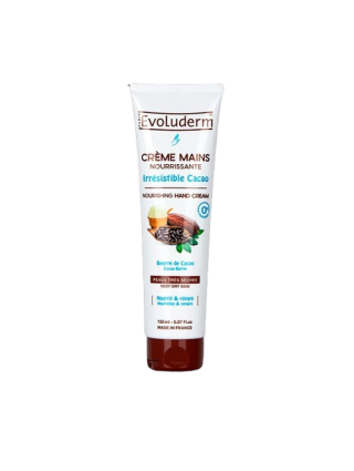 Evoluderm Crème à Mains Beurre de Cacao Nourrissante Irrésistible 150ml