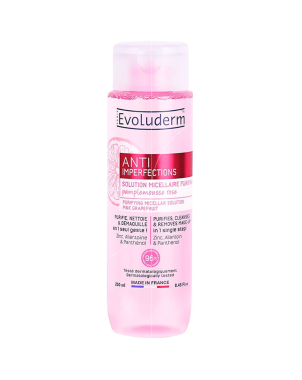 Evoluderm Solution Micellaire Pamplemousse Rose 250ml