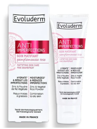 Evoluderm Soin Matifiant Anti-Imperfections 50ML