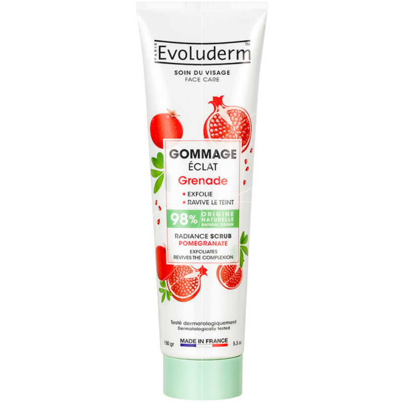 Evoluderm Gommage Visage Eclat Grenade 150g