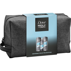 Dove Men Care Trousse Men+Care 2 Gel Douche 250ml + Déodorant 150ml + Trousse de toilette
