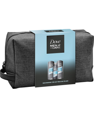 Dove Men Care Trousse Men+Care 2 Gel Douche 250ml + Déodorant 150ml + Trousse de toilette