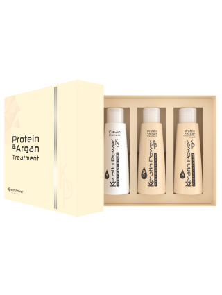 Kit Protéine et Argan 3*125ml - Keratin Power